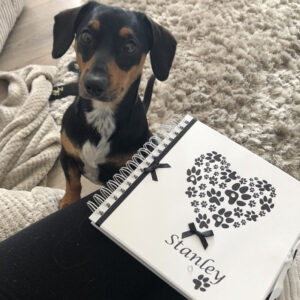 personalised pet scrapbook photo album